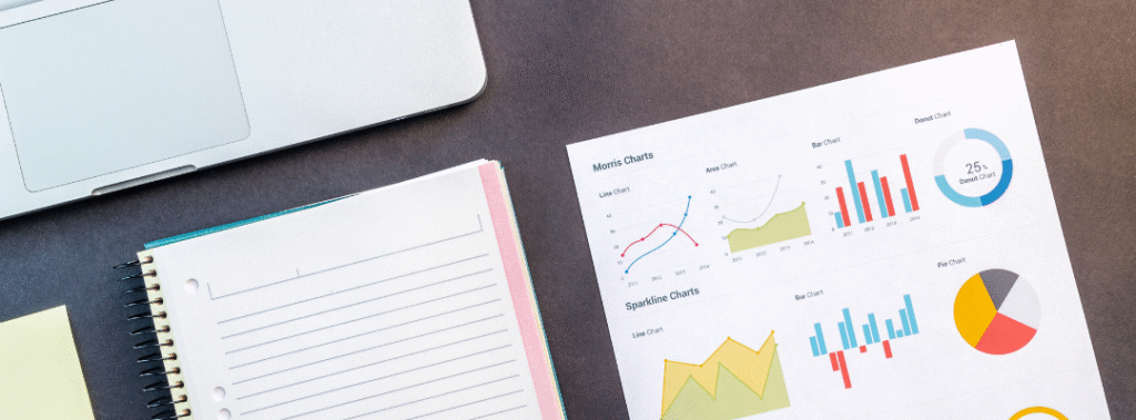 A designer reviews data to build an infographic design system that turns complex ideas into compelling, on-brand visuals.