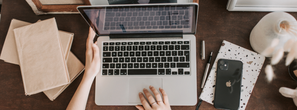 A designer working on Sacramento on-page SEO basics to help improve conversions on a website.