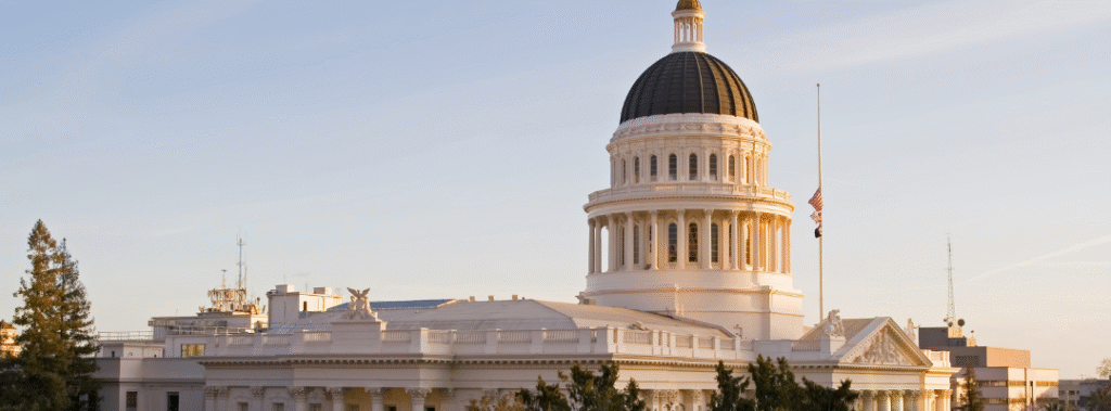 Sacramento capital building, illustrating the importance of Sacramento content marketing.
