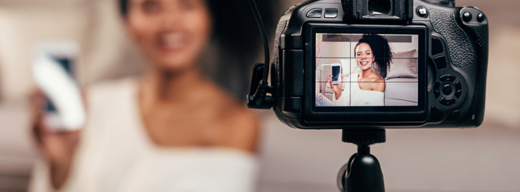 A local business owner working on a promo video, emphasizing the importance of video marketing in Sacramento.